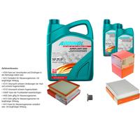 MAHLE Controllo Set 7L ADDINOL SUPER LIGHT 5W-40 Per BMW 3 Gran Turismo F34