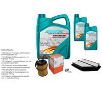 Mahle Controllo Set 7L Addinol Super Light 5W-40 per Honda Cr-V III Dx