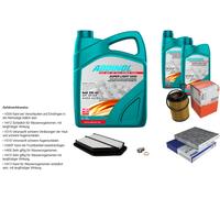Mahle Controllo Set 7L Addinol Super Light 5W-40 per Honda Cr - V III Re