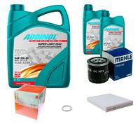 MAHLE Controllo Set 7L ADDINOL SUPER LIGHT 5W-40 Per KIA Soul II PS 2.0 CVVT