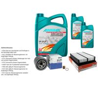 Mahle Controllo Set 7L Addinol Super Light 5W-40 per Mazda 5 CR19 2.0 CD