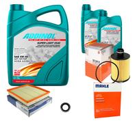 MAHLE Controllo Set 7L ADDINOL SUPER LIGHT 5W-40 Per Opel Insignia A Country