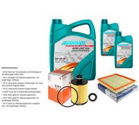 MAHLE Controllo Set 7L ADDINOL SUPER LIGHT 5W-40 Per Opel Insignia A Country