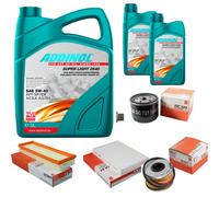 MAHLE Controllo Set 7L ADDINOL SUPER LIGHT 5W-40 Per Renault Kangoo KC0/1