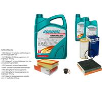 Mahle Controllo Set 7L Addinol Super Light 5W-40 per VW Tiguan Allspace BW2