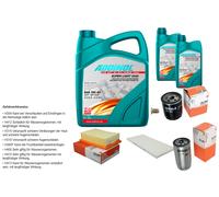Mahle Controllo Set 7L Addinol Super Luce Di 5W-40 per Alfa Romeo 146 930_