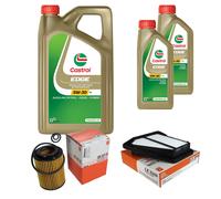 MAHLE Controllo Set 7L CASTROL EDGE 5W-30 C3 Per Honda CR-V III 2.2i-DTEC