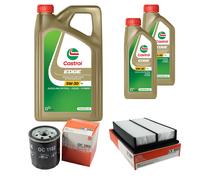 MAHLE Controllo Set 7L CASTROL EDGE 5W-30 C3 Per Mazda 5 2.0 1.8 MZR 3