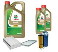 MAHLE Controllo Set 7L CASTROL EDGE 5W-30 C3 Per Mercedes-Benz V-Klasse Vito