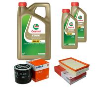 MAHLE Controllo Set 7L CASTROL EDGE 5W-30 C3 Per Nissan NP300 Navara 2.5 dCi
