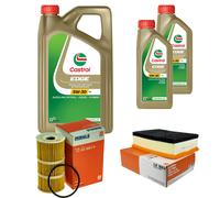 MAHLE Controllo Set 7L CASTROL EDGE 5W-30 C3 Per Opel Movano B Furgone 2.3