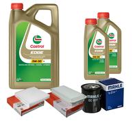 MAHLE Controllo Set 7L CASTROL EDGE 5W-30 C3 Per Toyota GT 86 Coupe 2.0