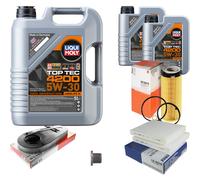 MAHLE Controllo Set 7L Liqui Moly 5W-30 Top Tec 4200 Per BMW 5er Touring