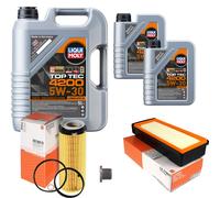 MAHLE Controllo Set 7L Liqui Moly 5W-30 Top Tec 4200 Per BMW 5er Touring