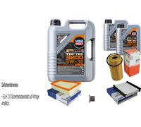 Mahle Controllo Set 7L Liqui Moly 5W-30 Top Tec 4200 per Renault Scénic, II