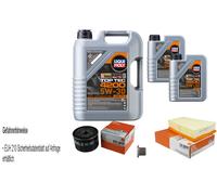 MAHLE Controllo Set 7L Liqui Moly 5W-30 Top Tec 4200 Per Renault Scénic II