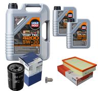 MAHLE Controllo Set 7L Liqui Moly 5W-30 TOP TEC 4200 Per VW Corrado 1.8 G60
