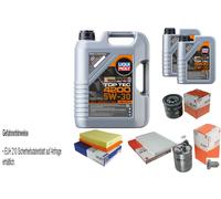 MAHLE Controllo Set 7L Liqui Moly 5W-30 TOP TEC 4200 Per VW Polo 64 1.9 D