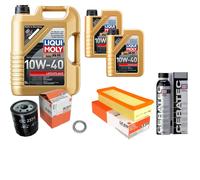 MAHLE Controllo Set 7L Liqui Moly Leichtlauf 10W-40 Per MG MGF 1.8I 16V