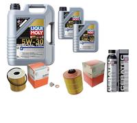 MAHLE Controllo Set 7L Liqui Moly Special Tec F 5W-30 Per Ford S-Max 2.2