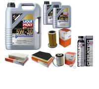 MAHLE Controllo Set 7L Liqui Moly Special Tec F 5W-30 Per Volvo XC60 D5 AWD