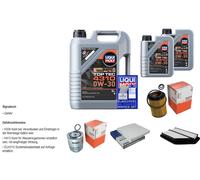 Mahle Controllo Set 7L Liqui Moly Top Tec 4310 0W-30 per Honda Cr-V III