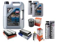 MAHLE Controllo Set 7L Liqui Moly Top Tec 4600 5W-30 Per Mazda 3 2.3 MPS