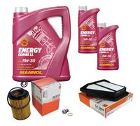 Mahle Controllo Set 7L mannol 5W-30 Energy Combi Ll per Honda Cr-V