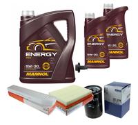 MAHLE Controllo Set 7L MANNOL 5W-30 Energy Per Jeep Cherokee 3.7 4x4