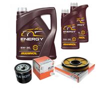 MAHLE Controllo Set 7L MANNOL 5W-30 Energy Per Subaru Justy II 1.3 GX 4x4