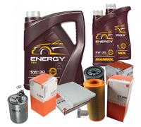 MAHLE Controllo Set 7L MANNOL 5W-30 Energy Per VW Lupo 1.7 SDI Polo 64 1.9 D