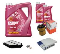 Mahle Controllo Set 7L mannol 5W-30 Energy Premium per Honda Cr-V III