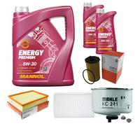Mahle Controllo Set 7L mannol 5W-30 Energy Premium per Terra Rover