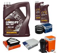 MAHLE Controllo Set 7L MANNOL 5W-30 LONGLIFE Per Honda CR-V IV 1.6i-DTEC