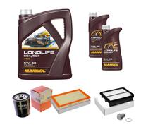 MAHLE Controllo Set 7L MANNOL 5W-30 LONGLIFE Per Suzuki SX4 S-Cross 1.6