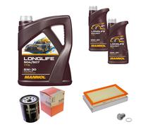 MAHLE Controllo Set 7L MANNOL 5W-30 LONGLIFE Per Suzuki SX4 S-Cross 1.6