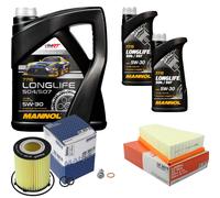 MAHLE Controllo set 7L MANNOL 5W-30 Lunga vita per Mercedes-Benz classe B