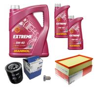 Mahle Controllo Set 7L mannol 5W-40 Estremo per . Audi A6 Avant 2.5