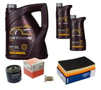Mahle Controllo Set 7L mannol 5W-40 Estremo per Fiat Stilo 1.9 JTD