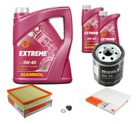 Mahle Controllo Set 7L mannol 5W-40 Estremo per Opel Omega - B 2.2 16V