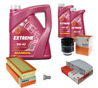 Mahle Controllo Set 7L mannol 5W-40 Estremo per Per VW Touran 1.4 TSI