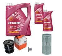 Mahle Controllo Set 7L mannol 5W-40 Estremo per Peugeot 205 II 1.9 Gti 306