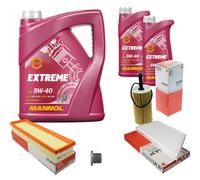 Mahle Controllo Set 7L mannol 5W-40 Estremo per Peugeot 206