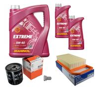 Mahle Controllo Set 7L mannol 5W-40 Estremo per Peugeot 407 Sw 1.8 Citroën