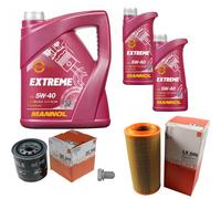 Mahle Controllo Set 7L mannol 5W-40 Estremo per Seat Arosa 1.7 Sdi Polo VW