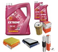 MAHLE Controllo set 7L MANNOL 5W-40 Extreme per BMW 3 Cabriolet 318i 316i