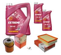 MAHLE Controllo Set 7L MANNOL 5W-40 Extreme Per BMW Z3 Roadster .2 3