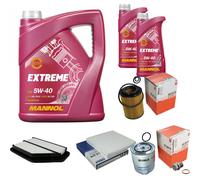 MAHLE Controllo Set 7L MANNOL 5W-40 EXTREME Per Honda CR-V III 2.2I-CTDI 4WD