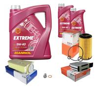 MAHLE Controllo Set 7L MANNOL 5W-40 Extreme Per Mercedes-Benz GLK-Klasse 220
