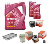 MAHLE Controllo Set 7L MANNOL 5W-40 Extreme Per Renault Kangoo Express D 65